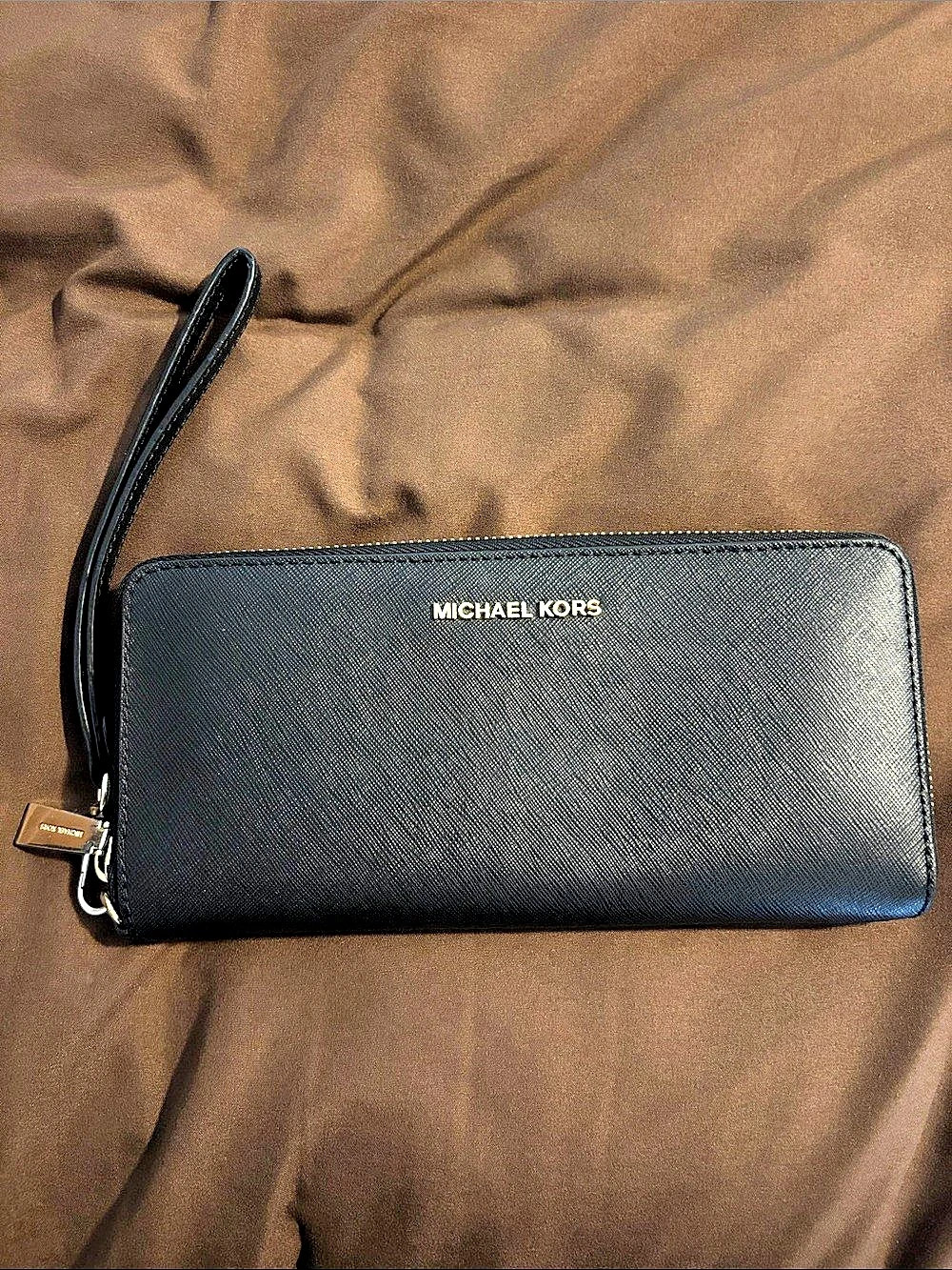 Michael Kors Jet Set Travel Continental Wallet Black